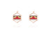 Palo Alto | 18k Rose Gold | Boho Earrings